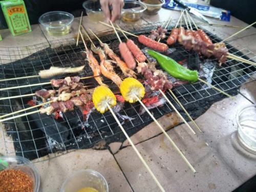 元旦烧烤活动